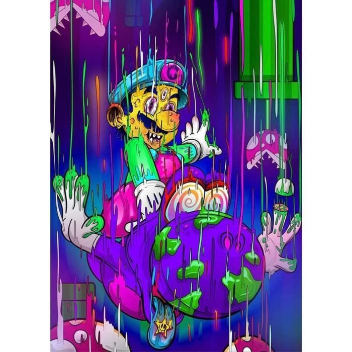 VOSERY Kit De Peinture Diamant 5D à Faire Soi-même Pour Adultes