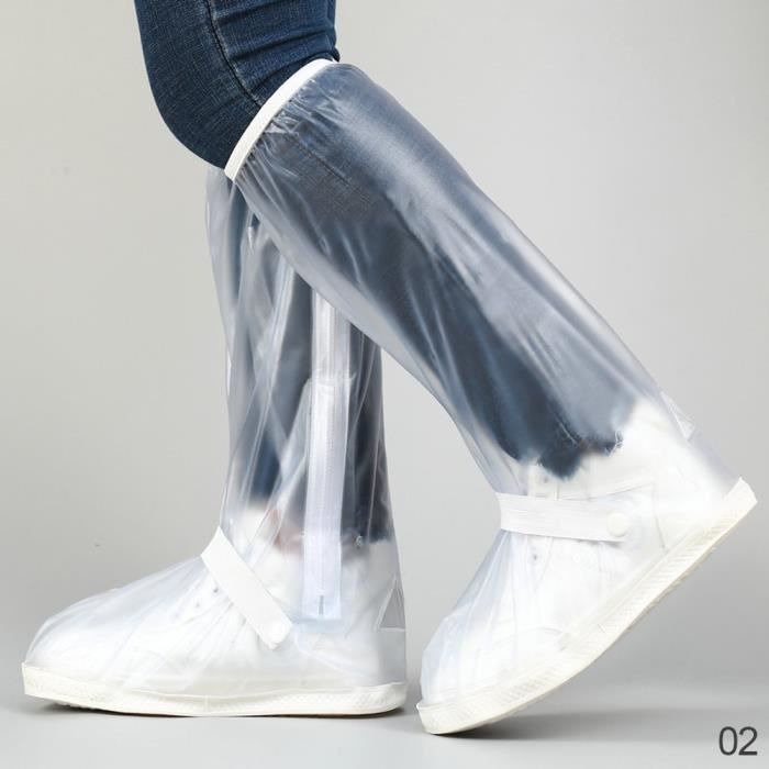 Housse De Chaussures De Pluie Imperméables – Compactes – Noir – Taille M (40/41) – Neuves