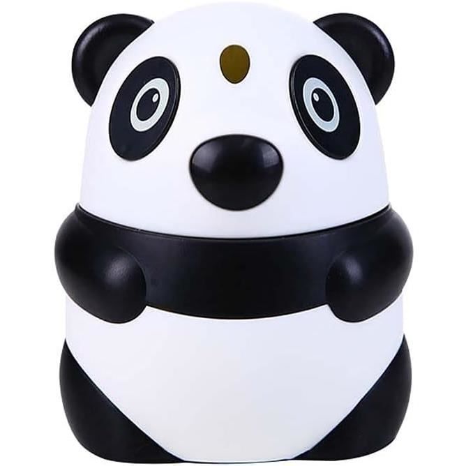 Distributeur Automatique De Cure-dents En Forme De Panda - Porte-cure-dents à Pression, Capacité Importante, En PP - Pour Cuisine, Restaurant, Table - 9