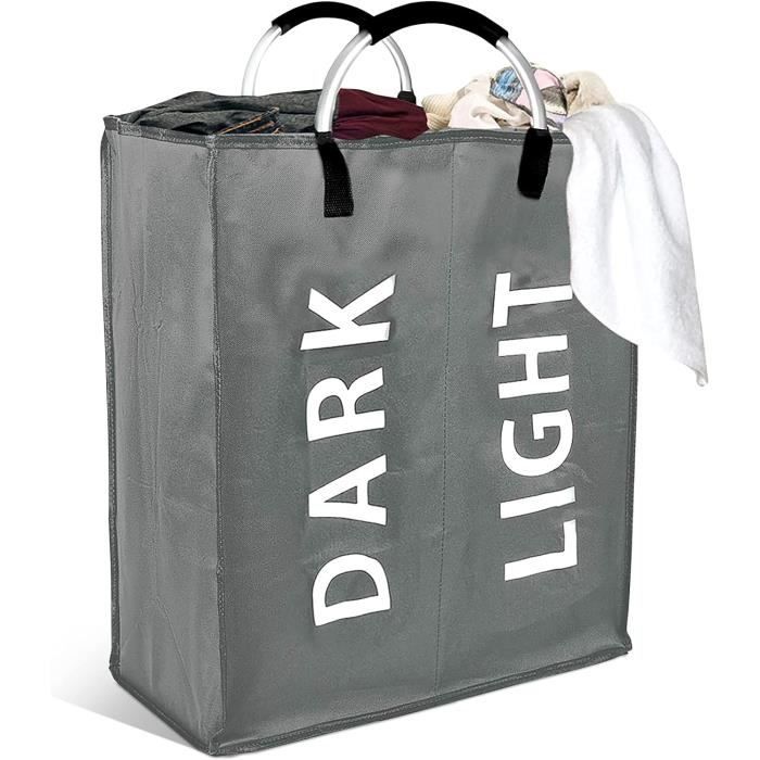 Grand Sac De Rangement Pliable So Large – 75x45x30 Cm, Polyester, Poignées Larges – Pour Kayak, Bateau, Pêche, Camping, Gris
