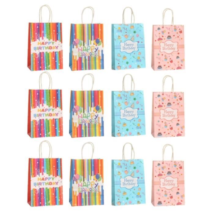 50 Sacs Kraft Take Away 34x22x38cm - Sacs Alimentaires Avec Poignées Pour Emporter