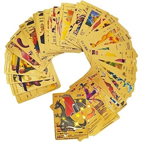 Set De 55 Cartes Dorées à Collectionner – Sans Doublons, En PVC Haute Qualité, Idéal Pour Joueurs Et Fans D’anime - 2