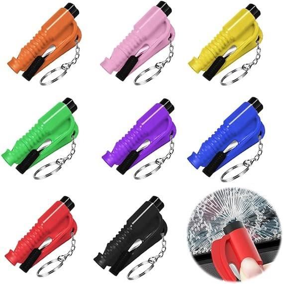 Porte-clé Sifflet De Sécurité Alarme 8,5 Cm - 6 Couleurs, Neuf Avec étiquettes - Sifflet D'urgence Pour Appel à L'aide