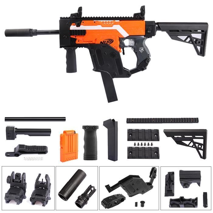 Nerf Pistolet Modifie Kit Modifie En Alliage D Aluminium Pour X Zeus 2 Nerf Pistolet Modifie Longshot Shell Mod Rouge Achat Vente Pistolet Bille Mousse Cdiscount