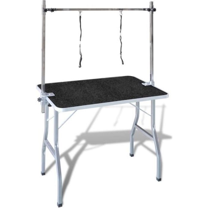 Table Toilettage Ajustable Pour Chiens Professionnelle Pliable