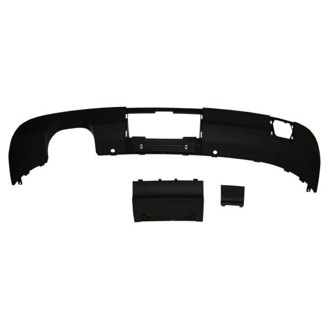 Produit d'origine constructeur - Bas de pare-chocs + trappe pour Audi A3 Cabriolet double échappement (05-10-02-14)