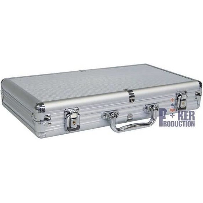 Mallette De Rangement Pour 300 Jetons De Poker Imitation