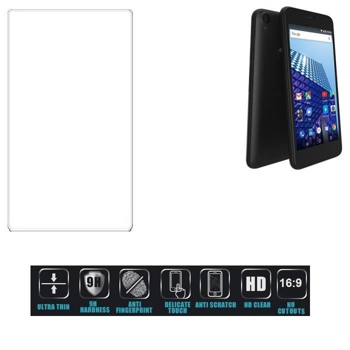 Custodia A Portafoglio Per Archos 50 Access 4G – Similpelle Con Chiusura Magnetica – Sottile E Leggera