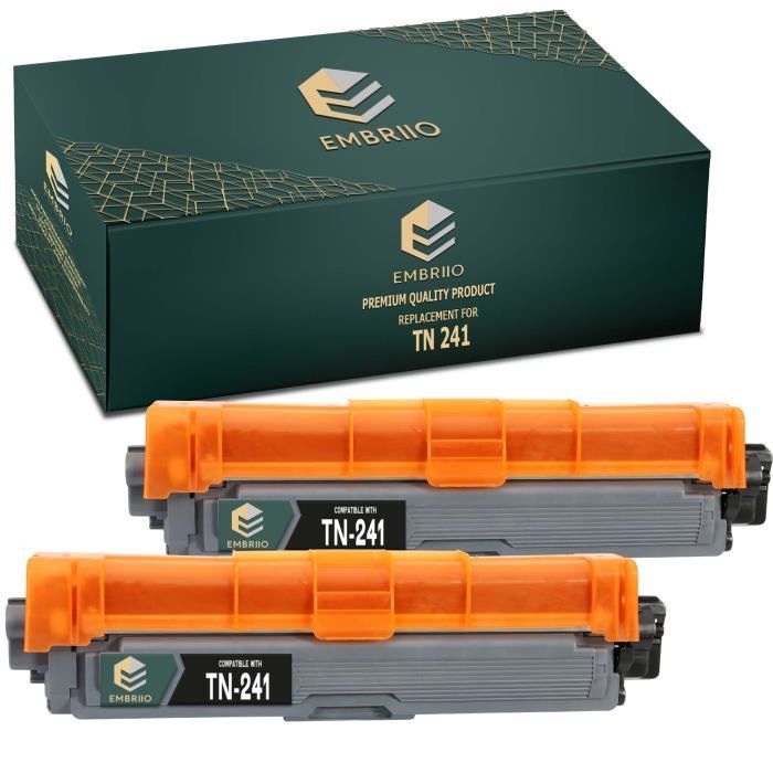 Toner Compatible BROTHER TN-241BK noir - cartouche laser compatible BROTHER  TN241 - 2500 pages