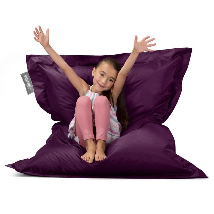 Extérieur Pouf Géant Violet Gros Pouf Poire Big Bertha Original 