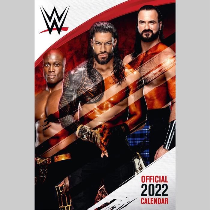Calendrier De La Wwe 2023 Wwe Men Calendrier 2022 Official Wwe Men 2022 Calendrier A3 Avec Wwe Men  Aimant De Réfrigérateur 957 - Cdiscount Beaux-Arts Et Loisirs Créatifs