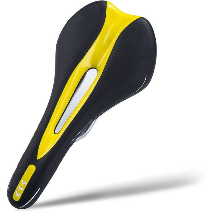 Selle de vélo,Selle Ergonomique Siège de Vélo Confortable Convient pour Cyclisme/Bicyclette/VTT/Vélo de Route,28 x 13.5 x 5,5 cm