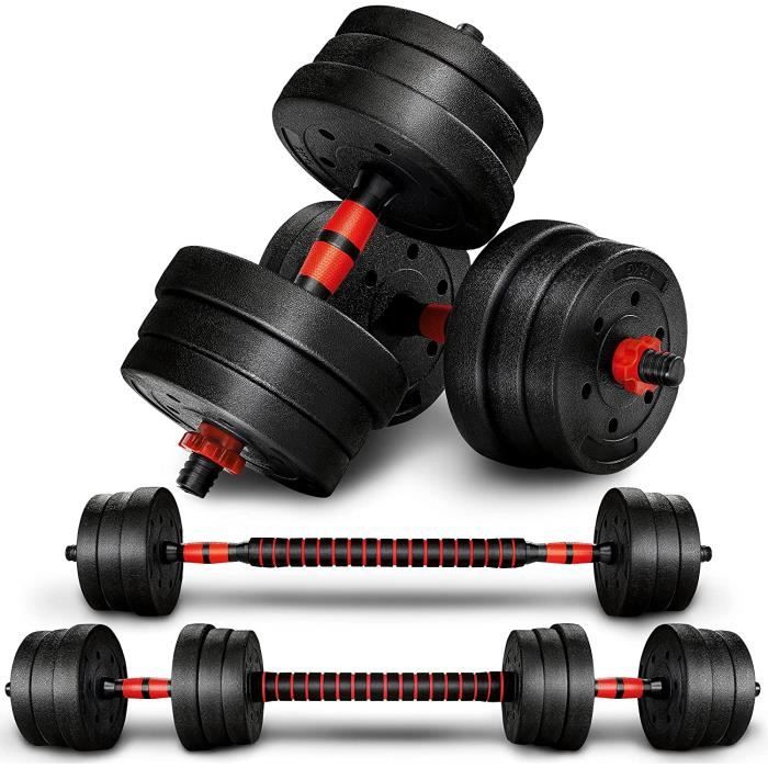 Set D'haltères Réglables Ironmaster MX 55 – 4,5 à 24,9 Kg Avec Chariot De Muscu
