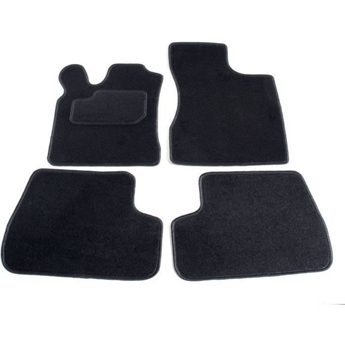  Tapis TWINGO 1, 4 Pièces NOIR (du 03.93 au 06.07) sur