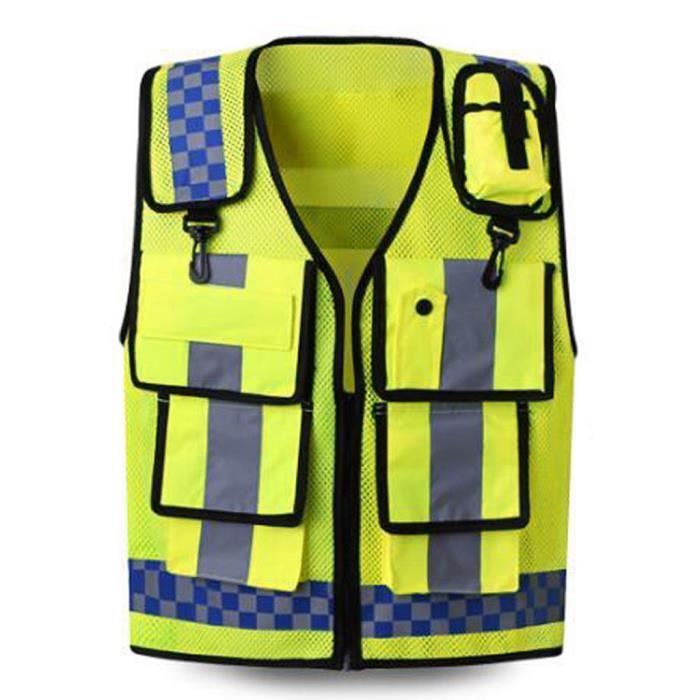 Gilet de hotsell sécurité couleur