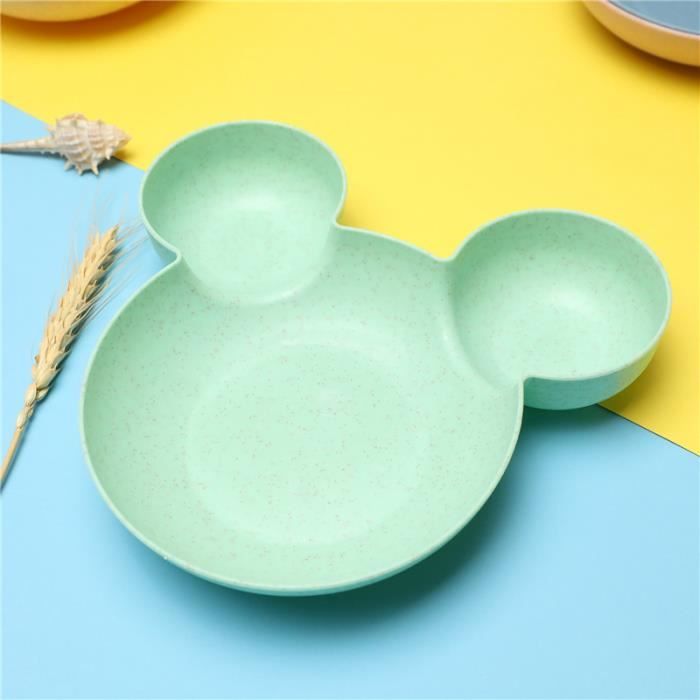 Assiette à Compartiments En Silicone Avec Ventouse De Mushie