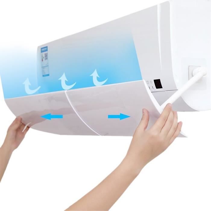 Déflecteur De Climatisation Réglable Qianduoduo - Protection Universelle Pour Maison Et Bureau