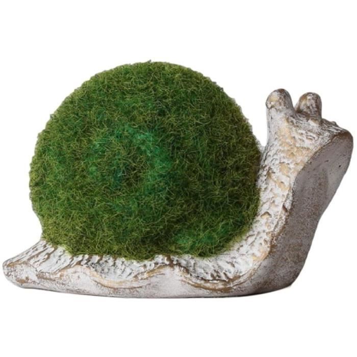 Statue De Jardin Résine Escargot Figurin Décor, Ornements De Sculpture Animale Vive pour Les