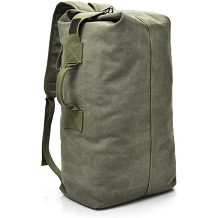 Sac Banane / Bandoulière Homme Vert - Polyester - Pratique Pour Le Voyage Ou Le Quotidien
