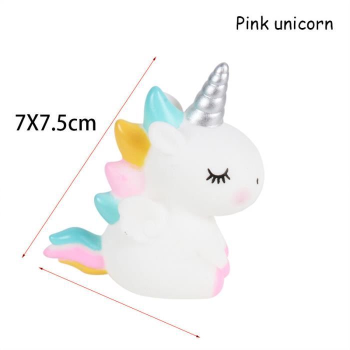 Lot de 80 décoration comestibles - Licorne - gâteau comestible pour enfants, filles, garçons, anniversaire, fête prénatale