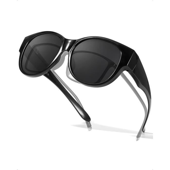 Surlunettes De Soleil Polarisantes à Contraste Accentué Et Protection Uv 380