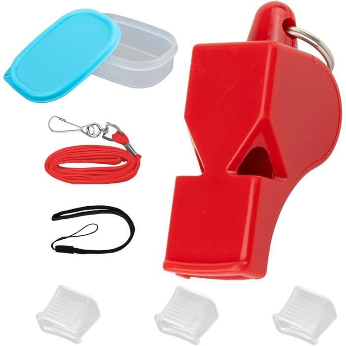 Sifflet Arbitre Fox 40 Avec Lanière RefStuff - 115dB Puissant Pour Sports, Sauvetage Et Enseignants