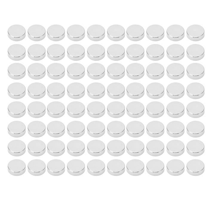 MIN CI Lot De 22 Aimants Néodyme Avec Trou 30kg - 25mm - Aimants Puissants à Visser