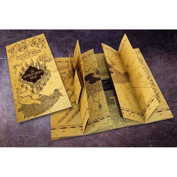 Replique De La Carte Du Maraudeur Harry Potter The Marauders Map Replique En Papier Parchemin Cdiscount Jeux Jouets Replique De La Carte Du Maraudeur Harry Potter The Marauders Map Replique En Papier Parchemin Cdiscount Jeux Jouets