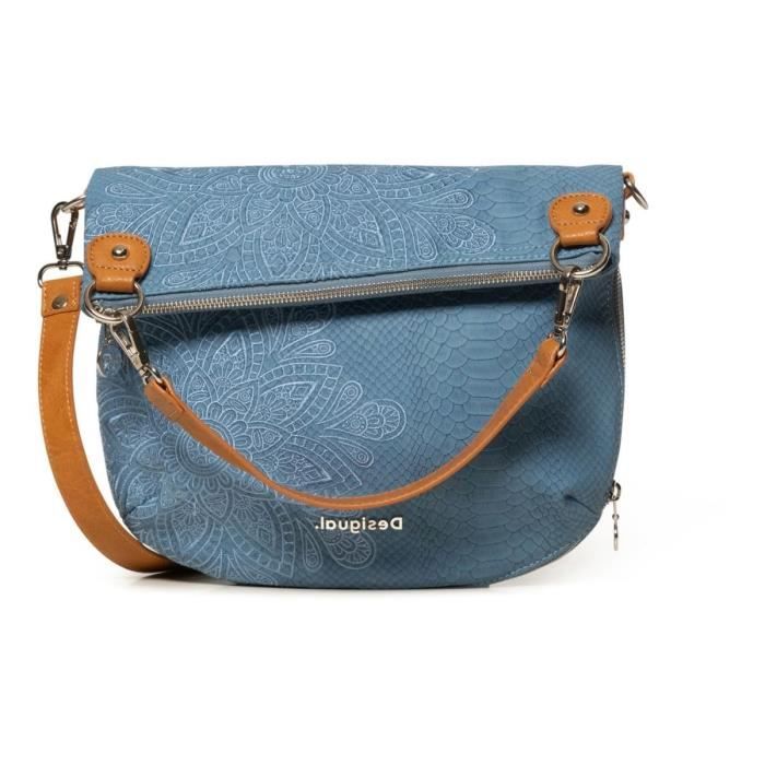Besaces / sacs bandoulière bols_hela folded femme desigual 20saxpdv Bleu -  Achat / Vente besaces / sacs bandoulière - Cdiscount