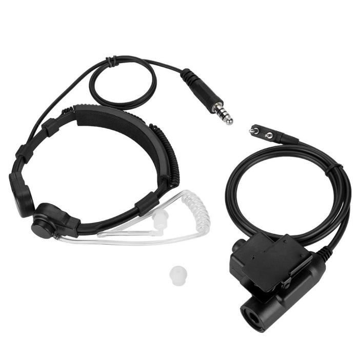 UNNIQ Casque Tactique Kit Y-Line Équipée De Peltor PTT Et Microphone De