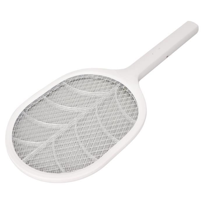 Raquette Électrique Insectes,3000V Tapette À Mouche Électrique,2 En 1