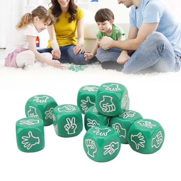 Jeu De Dés Moteur Pour Enfants Dès 2 Ans – Couleurs Et Mouvements – Intérieur/extérieur – Cadeau éducatif