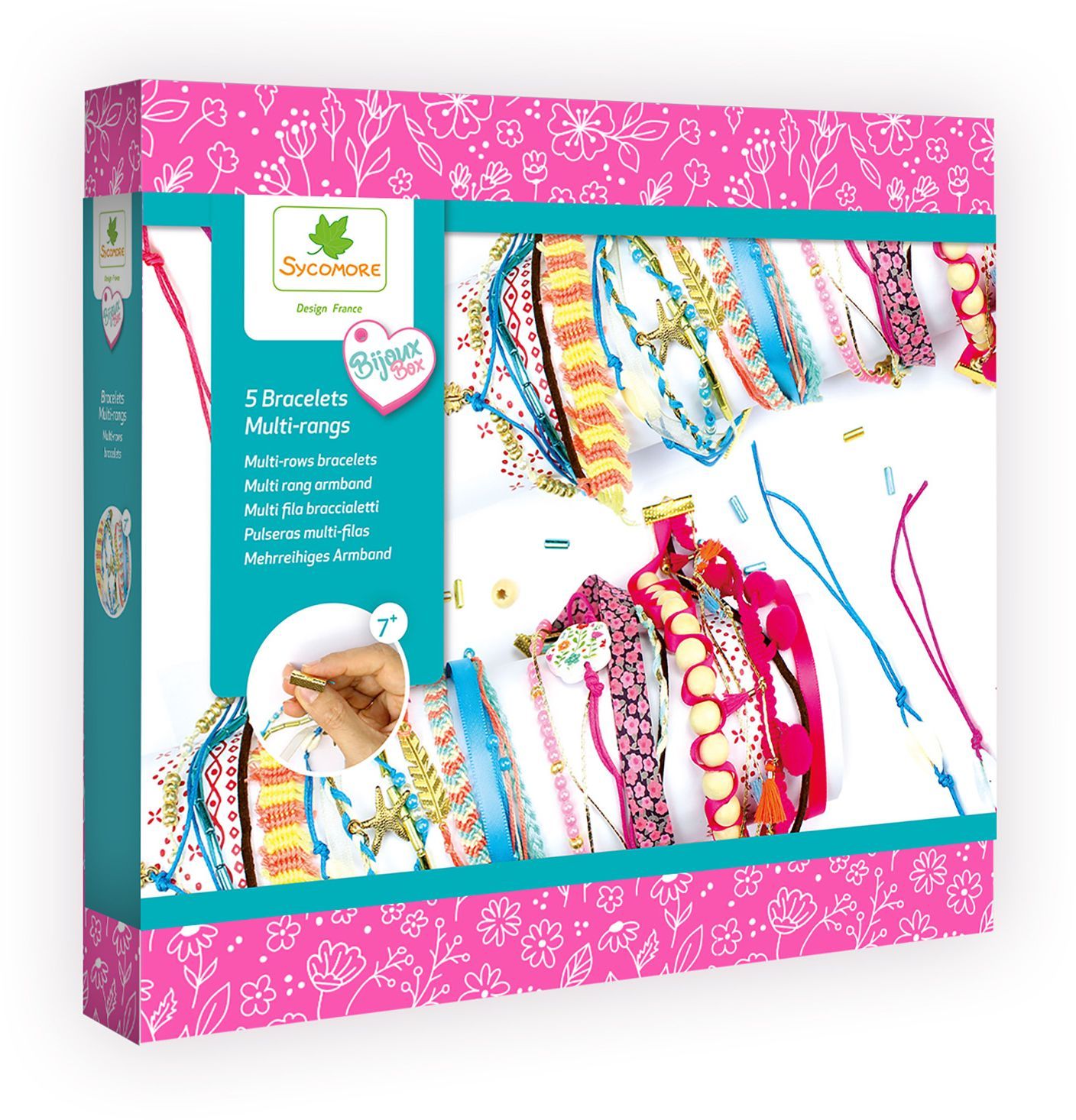 Atelier de bijoux - SYCOMORE - Bracelets multi-rangs - Dès 7 ans