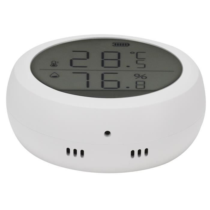 Capteur Température Humidité Wi-Fi/Zigbee - Précision ±1°C ±5% RH - Compatible Tuya/Smart Life
