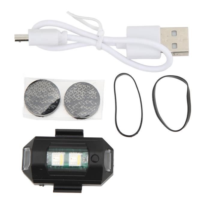 Gungtj Lumière Stroboscopique LED Multifonction - Feux De Détresse Marine, Voiture, Pêche - Rouge/Bleu/Vert - IP68