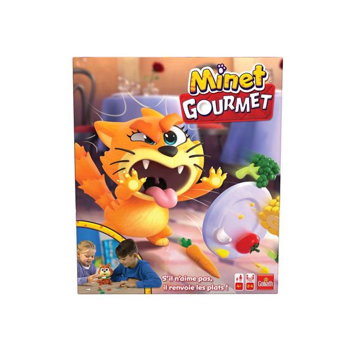 Jeu de soci?�t?� Goliath Minet Gourmet - GOLIATH - Jeu de soci?�t?� - Mixte - Jeu de plateau 