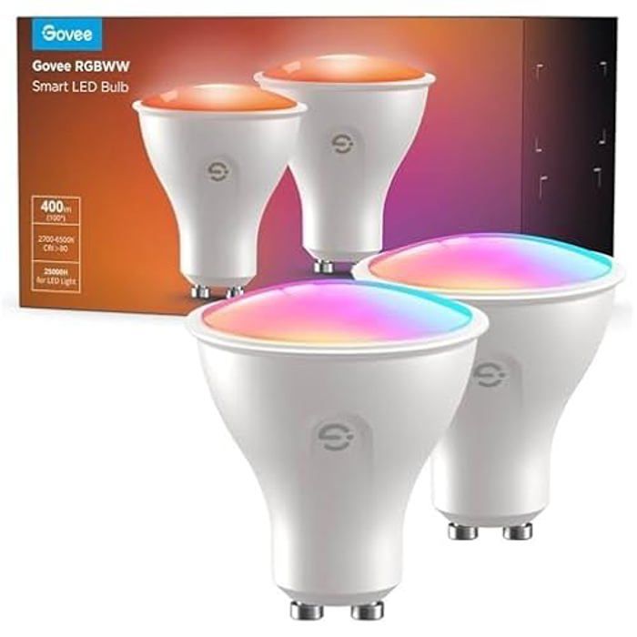 Ampoule LED - GOVEE - GU10 - 6W - Multicolore - 30000 heures de vie