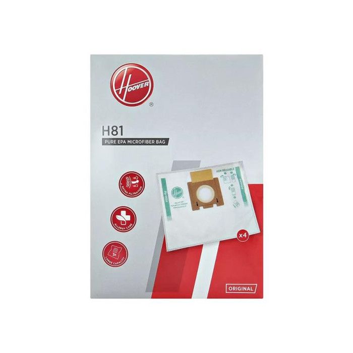 Hoover Sacs H81 Microfibres x4 - vue 4