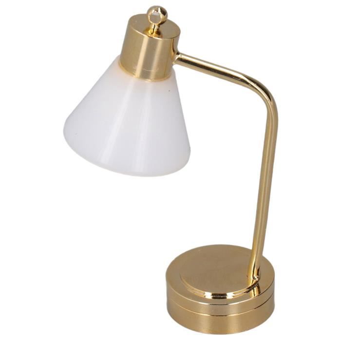 Lampe De Table Miniature Diane Persico - Laiton - 1:12 - NOS USA