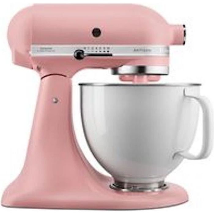 Robot pâtissier KITCHENAID 5KSM156WPEDR rose poudré Cdiscount