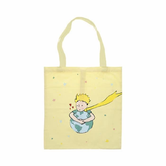 Tote Bag Pliable Le Petit Prince Coton Kiub 180 G - Tote Bag Pliable Le Petit Prince Coton Kiub 180 G Rose Tu
