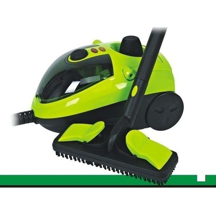 Nettoyeur vapeur Klaiser Newstyle Pistache - 1500W - Pression 45 BAR - Noir - Klaiser