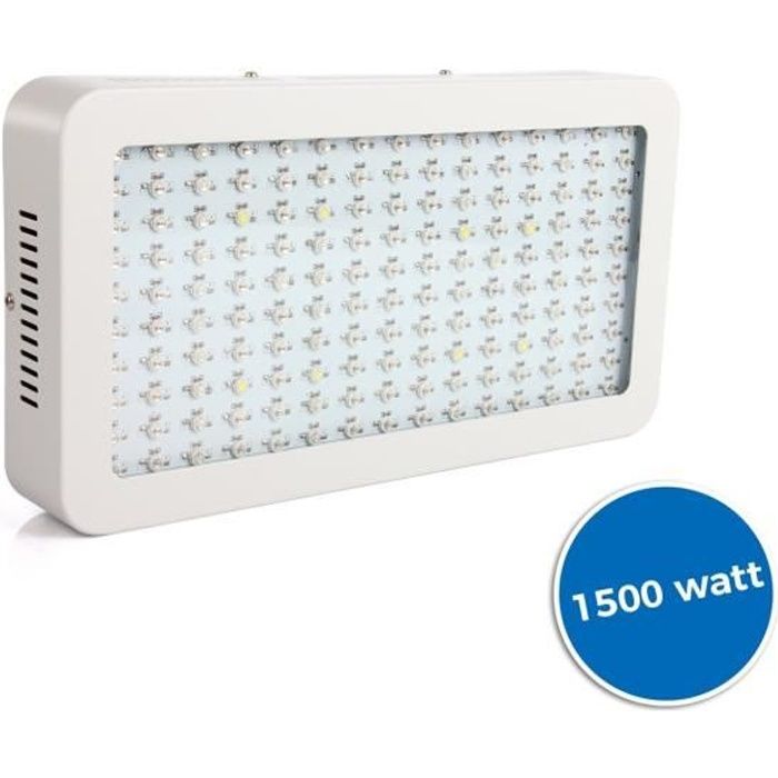 4373 Lampe LED horticole 1500W pour culture en intérieur 150 led de 10W crochet