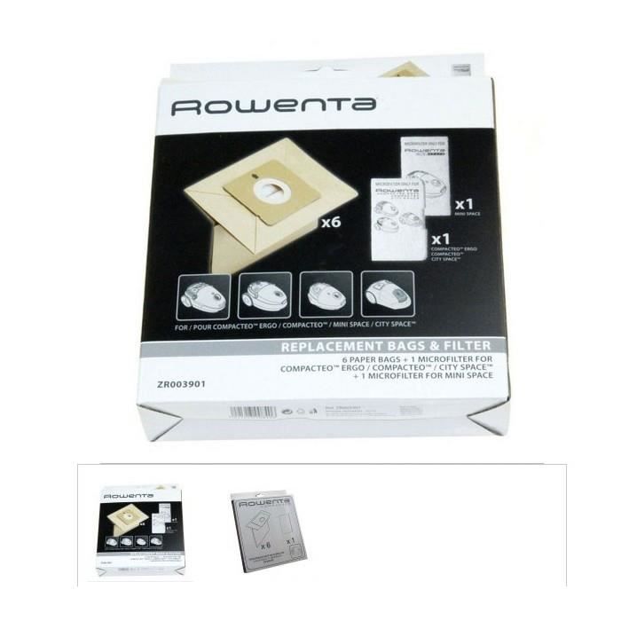 Moulinex Sacs x6 + Filtre - vue 6