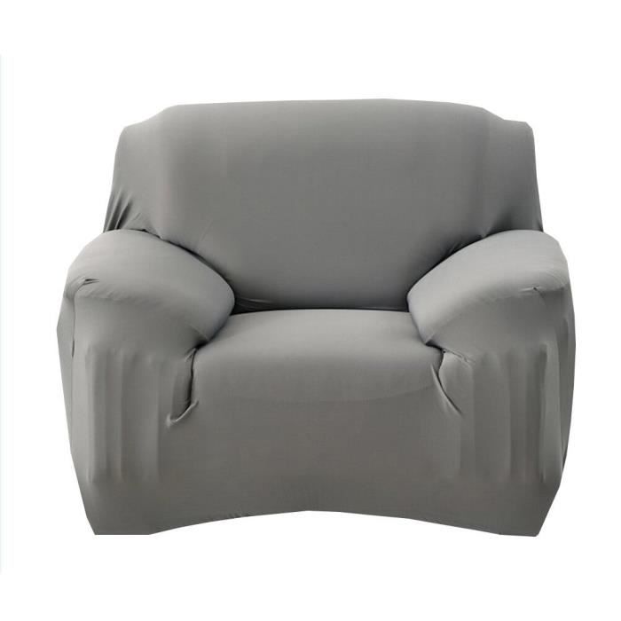 Housse de fauteuil en Polyester Extensible Décor Salon Antipoussière