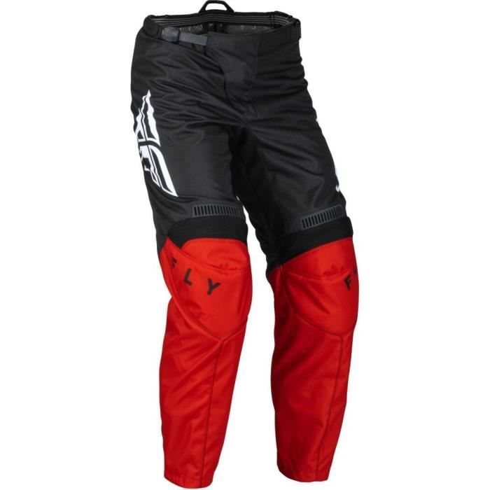 Pantalon moto cross Fly Racing F-16 - rouge/noir - L
