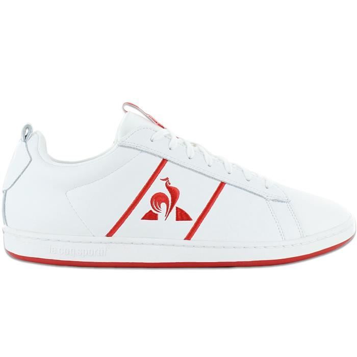 Le Coq Sportif Le Coq Sportif Courtclassic Sport - Hommes Sneakers Baskets Chaussures Cuir Blanc 2310078