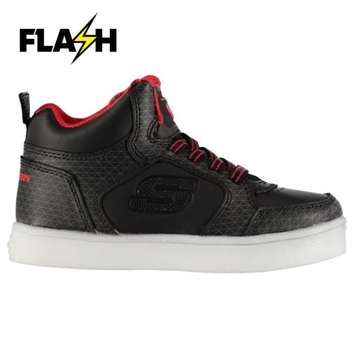 skechers enfant rouge
