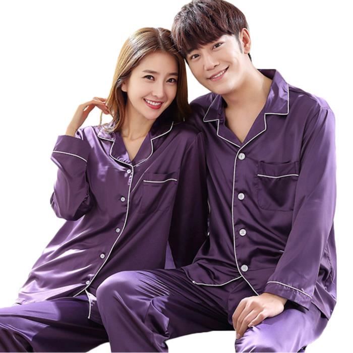 ensemble pyjama soie