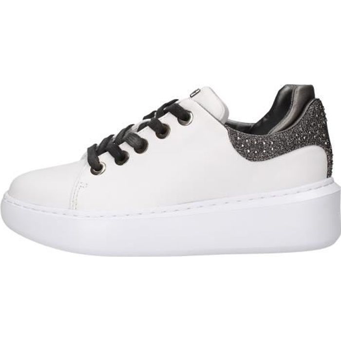 Guess FL5YL2LEA12 chaussures de tennis Femme blanc Cdiscount Sport